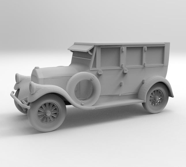 1920 Pierce Arrow - 1920s - Custom Sculptures 3D Printed in Clear Resin
