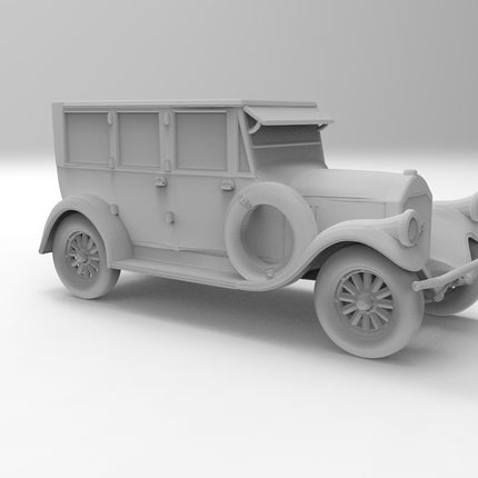 1920 Pierce Arrow - 1920s - Custom Sculptures 3D Printed in Clear Resin