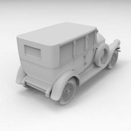 1920 Pierce Arrow - 1920s - Custom Sculptures 3D Printed in Clear Resin