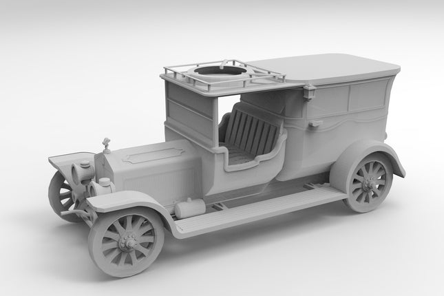 1920 Rolls Royce Limo  - 1920s - Custom Sculptures 3D Printed in Clear Resin