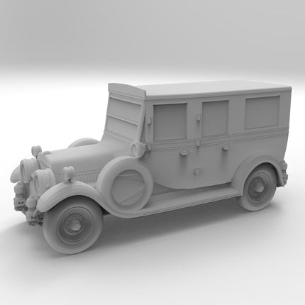 1926 Ambulance - 1920s - Custom Sculptures 3D Printed in Clear Resin