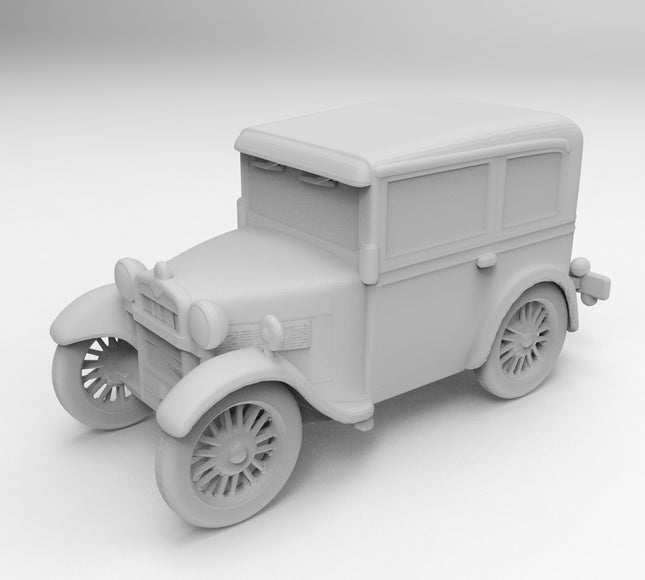 1928 BMW - 1920s - Custom Sculptures 3D Printed in Clear Resin