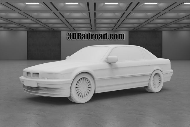 1997 BMW E83 - Custom Sculptures 3D Printed in Clear Resin