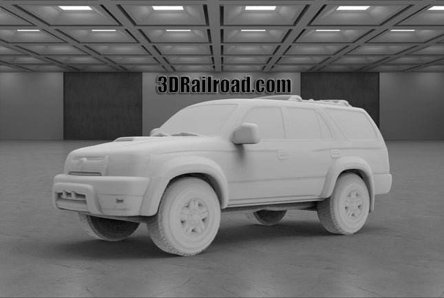 1999 Toyota 4Runner - Custom Sculptures 3D Printed in Clear Resin