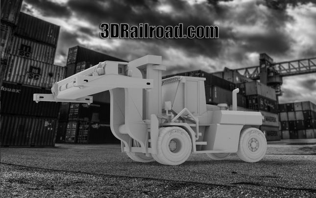 Flat Stacker - Container - Custom Sculptures 3D Printed in Clear Resin