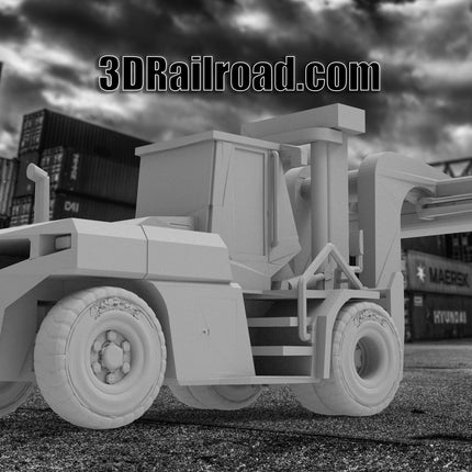 Flat Stacker - Container - Custom Sculptures 3D Printed in Clear Resin