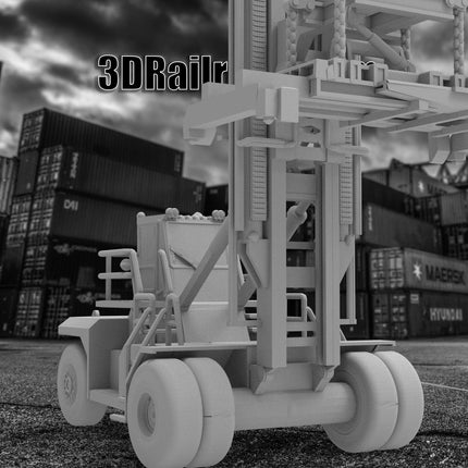 Large Stacker - Container - Custom Sculptures 3D Printed in Clear Resin
