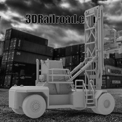 Large Stacker - Container - Custom Sculptures 3D Printed in Clear Resin