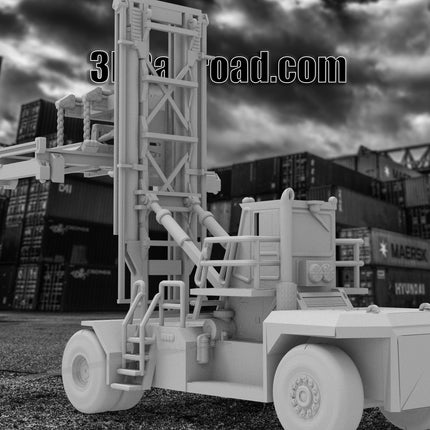 Large Stacker - Container - Custom Sculptures 3D Printed in Clear Resin