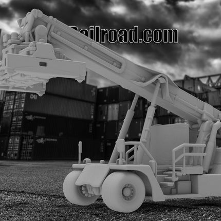 Container Stacker Small - Container - Custom Sculptures 3D Printed in Clear Resin