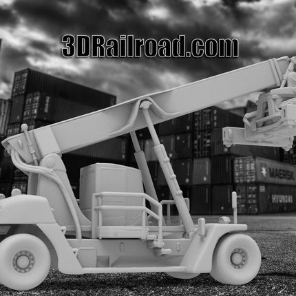 Container Stacker Small - Container - Custom Sculptures 3D Printed in Clear Resin