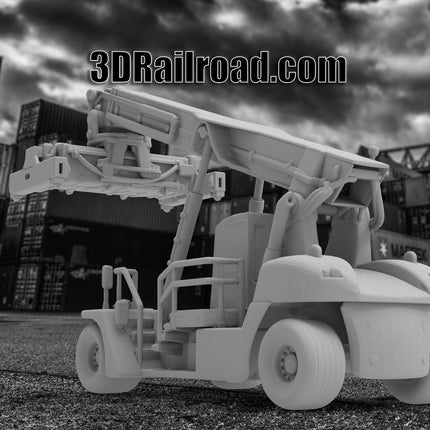 Container Stacker Small - Container - Custom Sculptures 3D Printed in Clear Resin