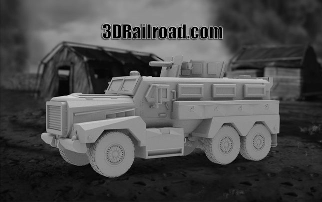 Cougar - Military - Custom Sculptures 3D Printed in Grey Resin
