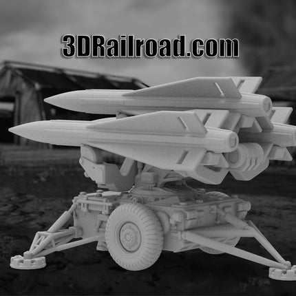 Hawk - Military - Custom Sculptures 3D Printed in Grey Resin