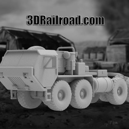 Oshkosh Hewitt  - Military - Custom Sculptures 3D Printed in Grey Resin