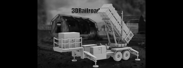 Patriot  - Military - Custom Sculptures 3D Printed in Grey Resin