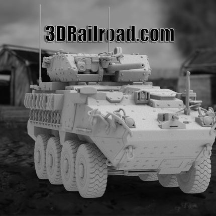 Striker Canon  - Military - Custom Sculptures 3D Printed in Grey Resin