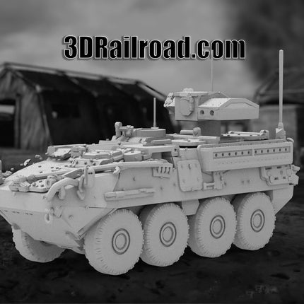 Striker Tow - Military - Custom Sculptures 3D Printed in Grey Resin