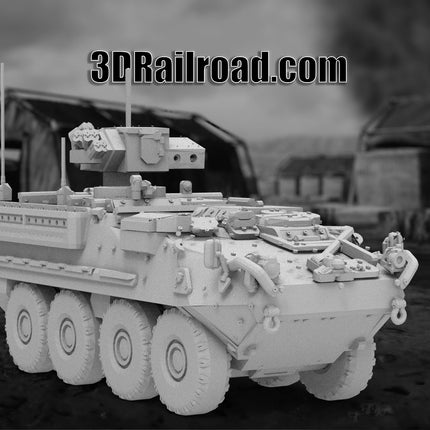 Striker Tow - Military - Custom Sculptures 3D Printed in Grey Resin