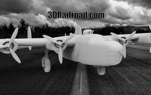 B24 - Planes - Custom Sculptures 3D Printed in Clear Resin