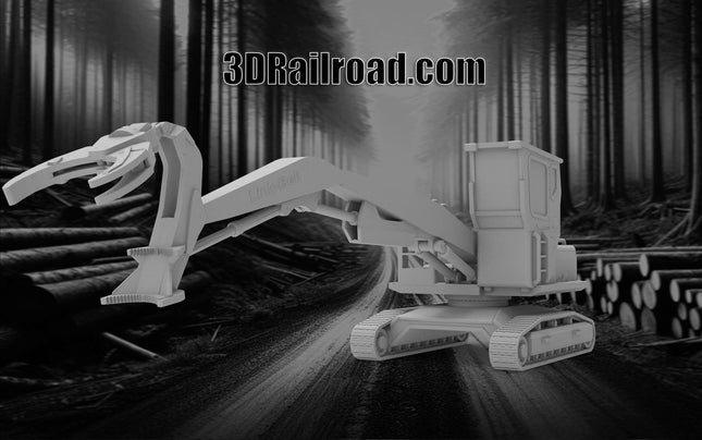 Linkbelt Processor - Custom Sculptures 3D Printed in Clear Resin